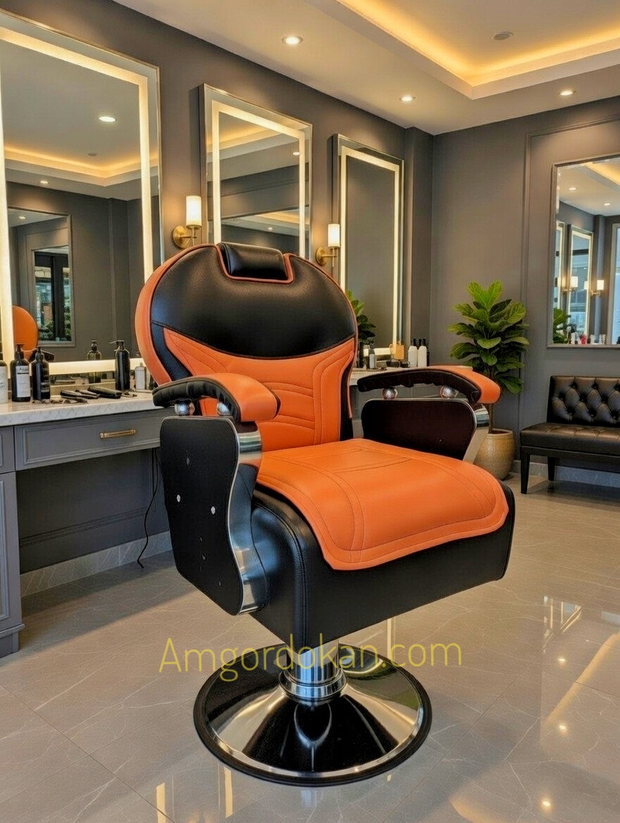 লহার মজবুদ পায়ার তইরি অরেঞ্জ কালার এর শক্তিশালী চেয়ার।  বছরের পর বছর চিন্তামুক্ত থাকার জন্য একটা বেস্ট চয়েজ